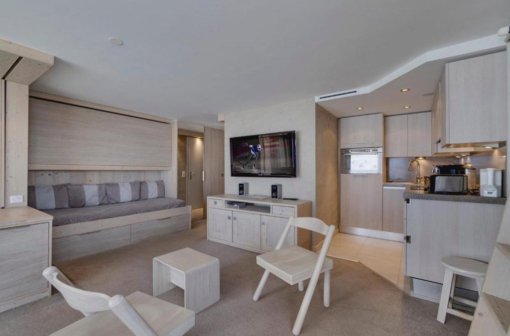 Studio Rénové Au Pied Des Pistes Avec Balcon Et Wifi, Tignes Le Lac - Fr-1-502-573