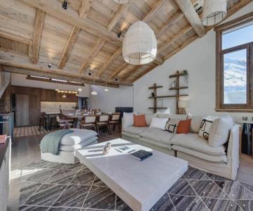 Grand Appartement Neuf 200m², 6 Chambres, Cheminée, Parking Privé, Tignes Lavachet - Fr-1-641-114