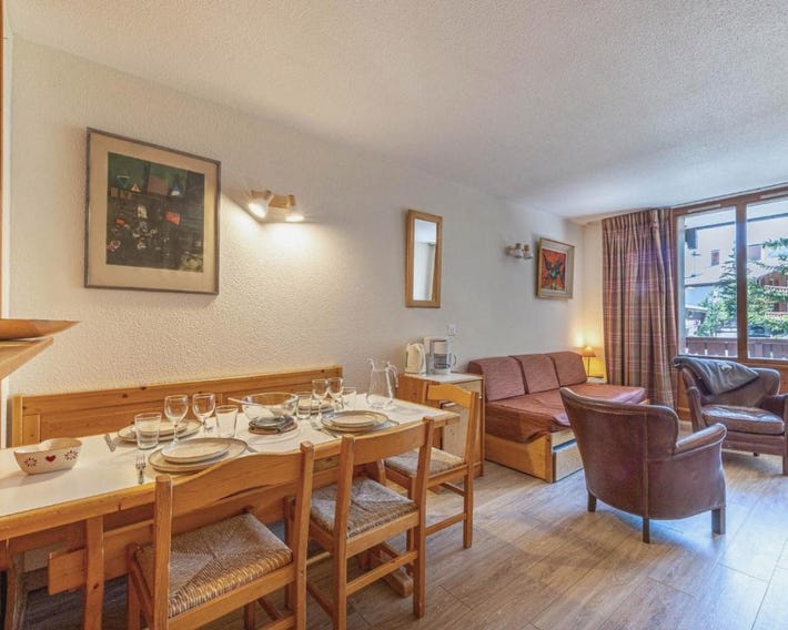 Appartement classique avec Wifi, 2 ch., Val-d'Isère - FR-1-694-374