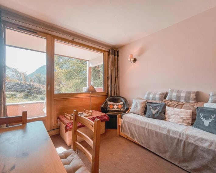 Appartement calme 2 pièces, 6 personnes, garage, Val d'Isère - FR-1-411-992