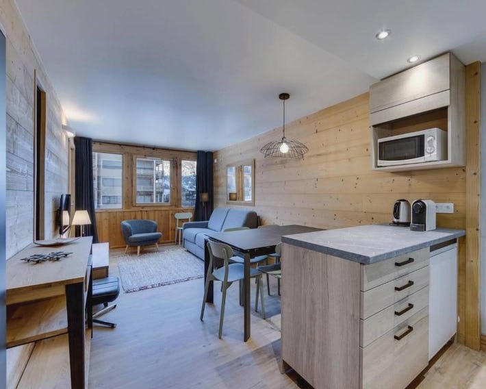 Appartement confortable vue montagne - 4 pers. - FR-1-518-216