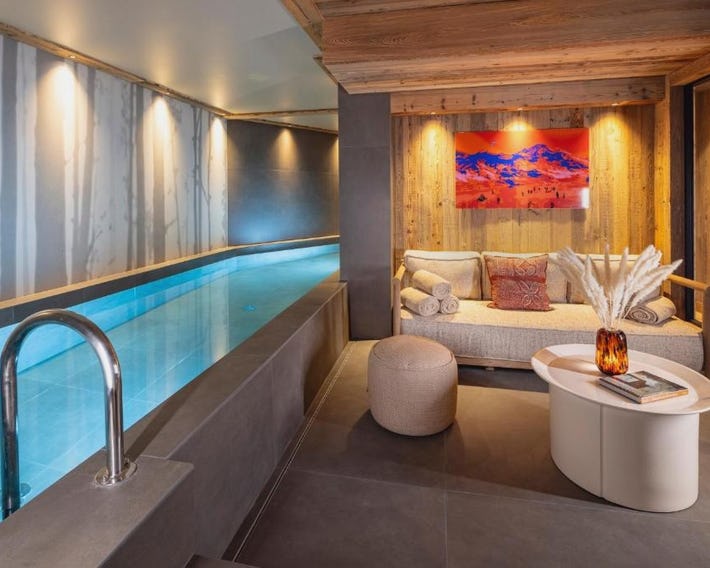 Chalet privé de Luxe IGLOO avec Piscine Sauna et Cheminée, 4 chambres, 220m2 by HOTEL MONTBLANC