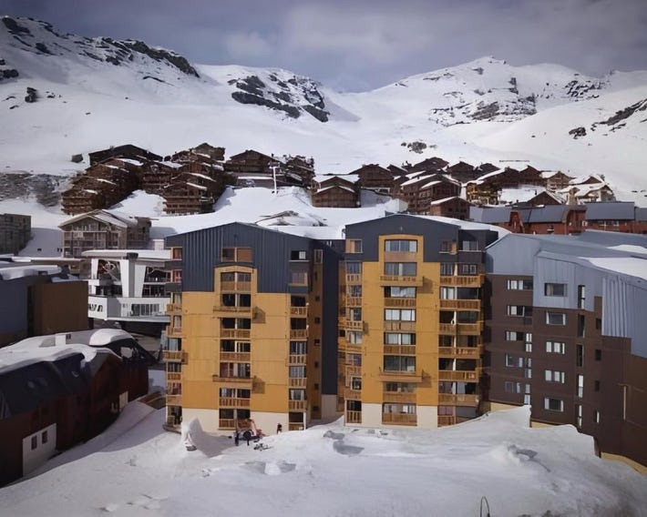 CD-1304 Val Thorens - Ski InOut - 5 Beds Flat