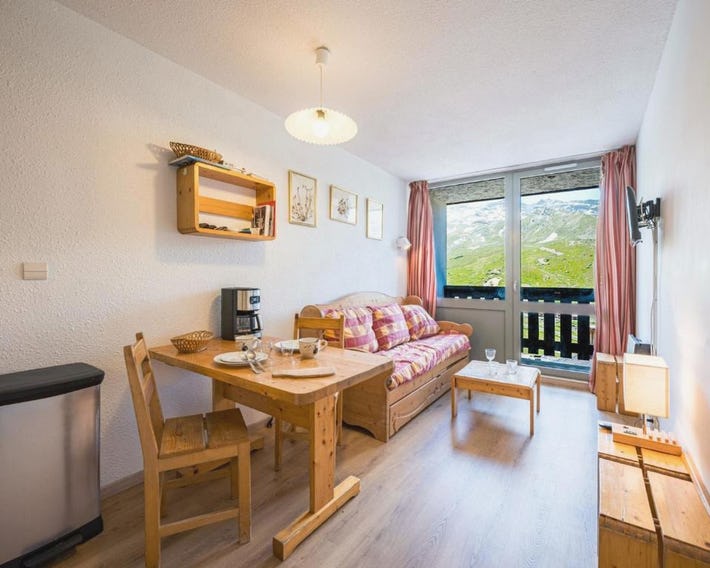 Studio lumineux au centre, balcon sud, 4 personnes - FR-1-832-8