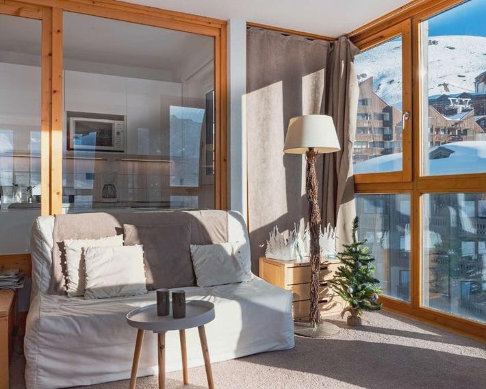 Appartement ski aux pieds Val Thorens - 6 pers, central et pratique - FR-1-637-92