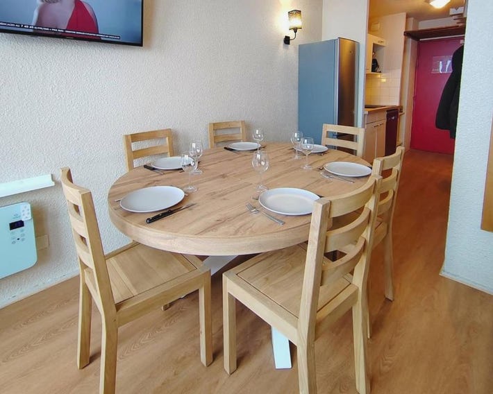 Superbe duplex 35m² pour 6 pers. à Val Thorens avec Wi-Fi, vue sur les montagnes - FR-1-545-58