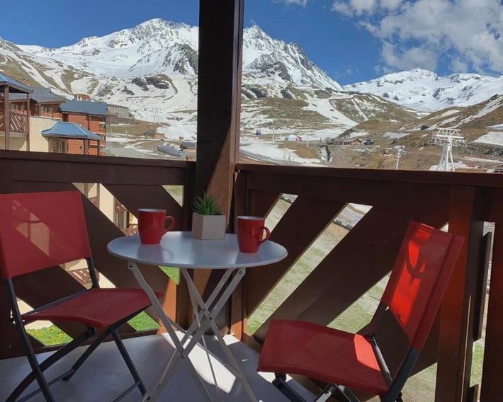 Val Thorens Temple of the Sun - ski in, ski out