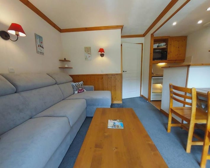Appartement cosy à Valmorel avec balcon proche des pistes