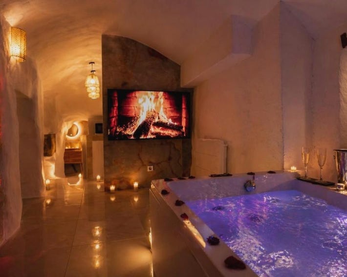 Le temple d'Aphrodite, Appartement avec SPA
