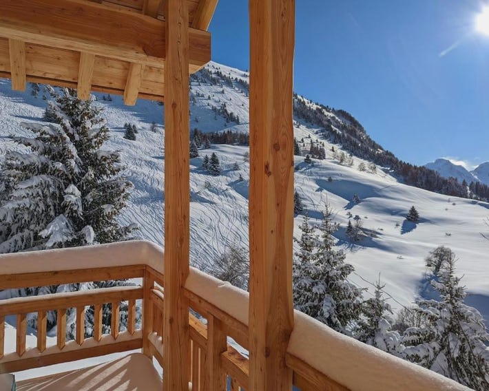 La Boutame : chalet au pied des pistes à Villard Reculas