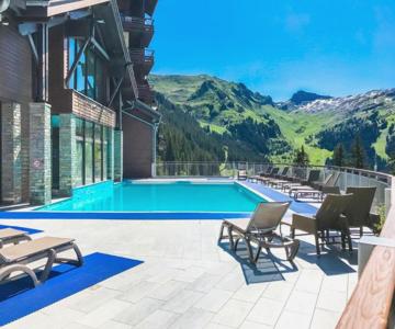 Appartement Premium en pleine nature à Flaine, 8 à 10 personnes - Piscine extérieure chauffée, jacuz
