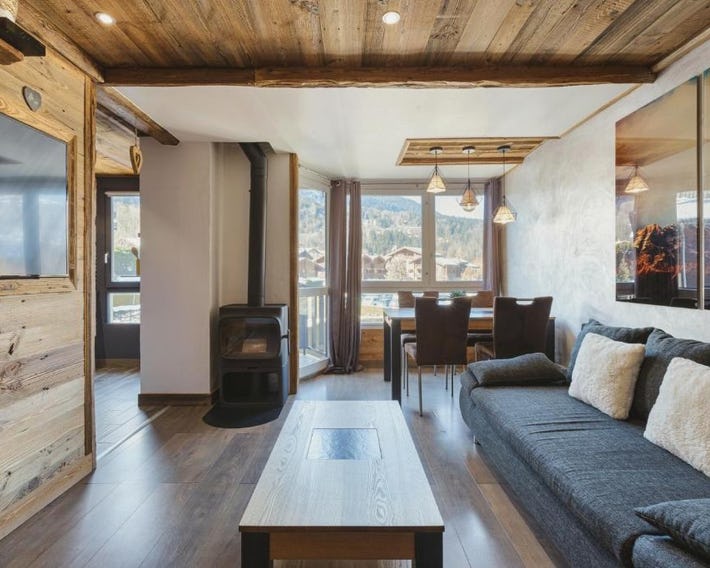 Le Nid d'Aigle - Modern Apartment Next to Ski lift Prarion - By Cozee Rentals
