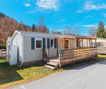 Le Génépi Mobil-home 3 chambres pour 6 pers avec Climatisation Camping 3 etoiles