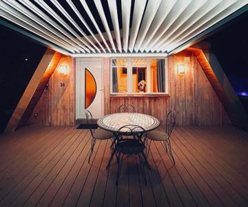 Au-Doux-Altic chalet romantique avec JACUZZI ET SAUNA