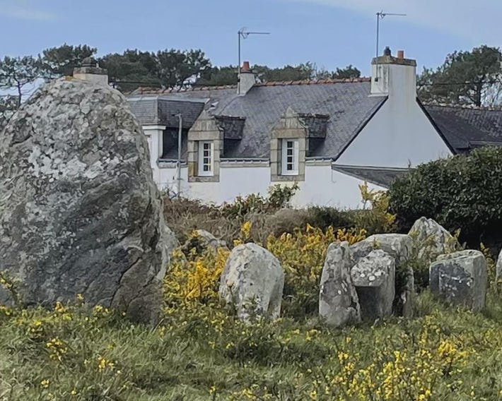 Maison vue sur les alignements de Carnac - Les Glycines