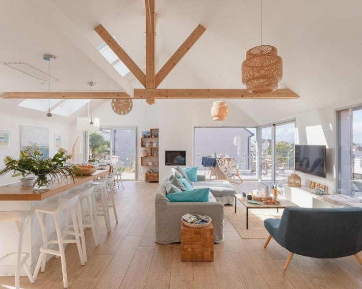Ty Far - Villa pour 8 vue sur le Port