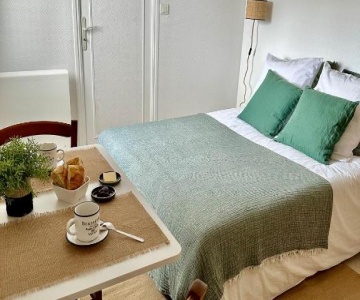 Jolie chambre à 2 mn à pied de la plage