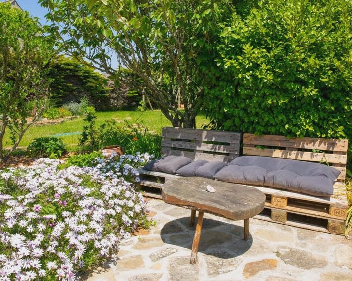 Maison familiale avec jardin & BBQ, 6 adt 2 enf