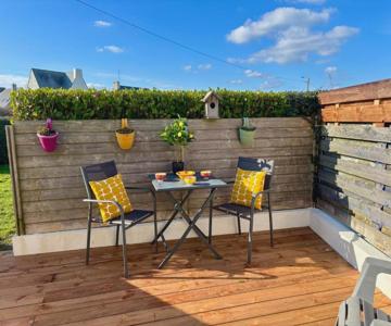 Le Calypso, studio avec terrasse à 50m de la mer !
