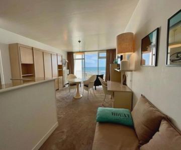 Studio rénové 35m², 3 pers, face mer, animaux admis - FR-1-478-101
