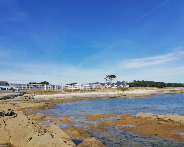 Vue Belle île
