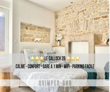 LE CALLOCH 2D - Studio 4 Etoiles - Quartier Gare - Wifi - Netflix