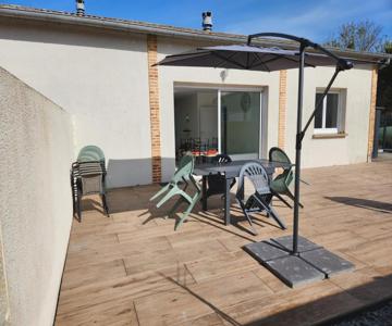 Maison plain pied a 10 mn de la plage en campagne