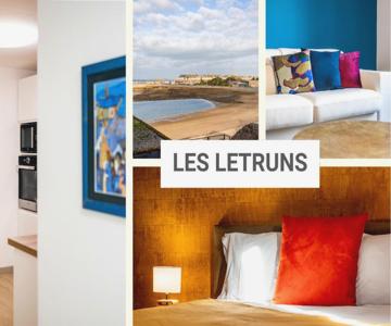 Les Létruns - Appart - 3 pers - Vue sur la mer