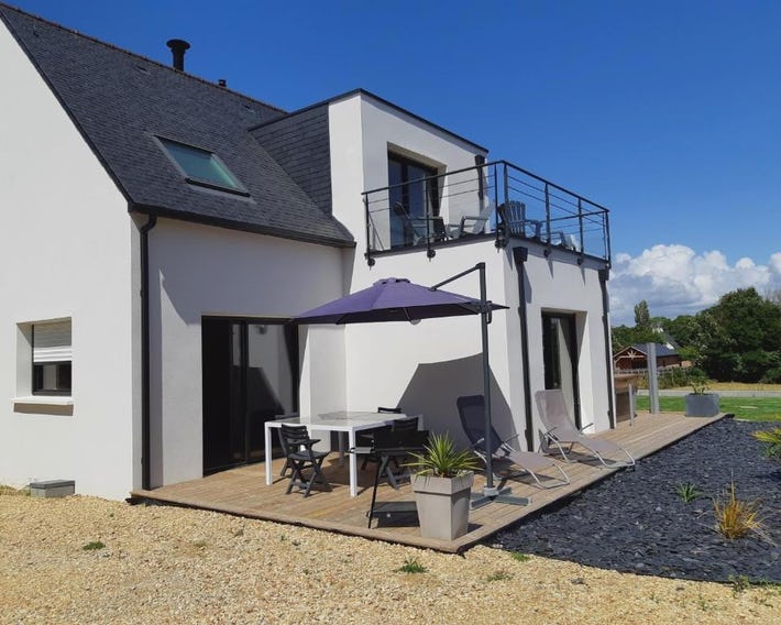 Maison à 200m des plages avec jacuzzi