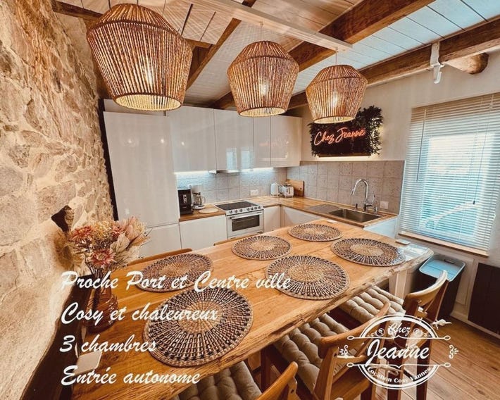 Chez Jeanne - Maisonnette atypique - proche centre et port