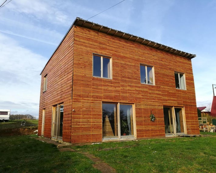 Maison ecologique en paille
