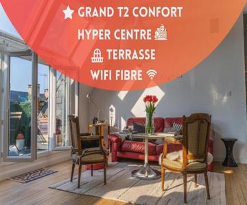 Hyper Centre Tours - Charmant Balcon