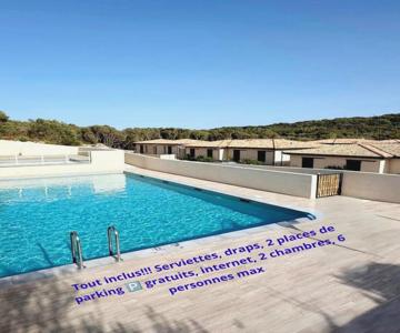 Résidence privée avec piscine à Bonifacio