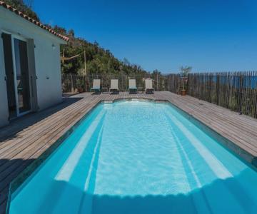 Appartement Mare è Machja avec piscine et vue mer