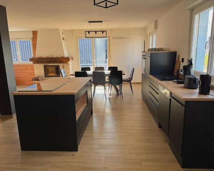 Maison 8 personnes 4 Chambres Doubles - Piscine