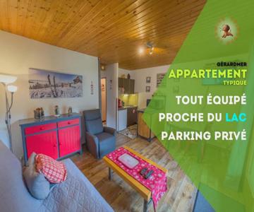 Joli appartement 'Les Airelles du Lac' T2, rez de jardin, parking