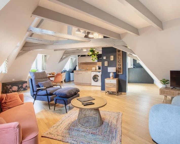 Duplex atypique au coeur de Mulhouse