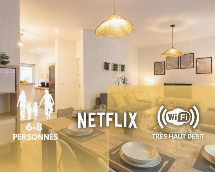 MonSéjourCosy - L'Escapade - Spacieux - Netflix