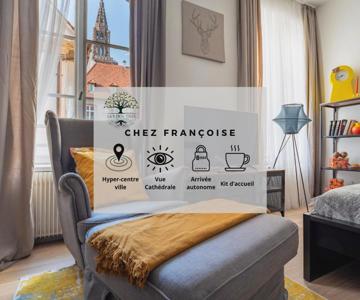 Chez Françoise - Hyper-Centre, vue cathédrale
