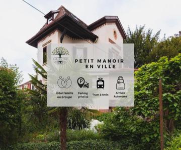 Petit Manoir en Ville - Parking privé - 15 min Hyper-centre