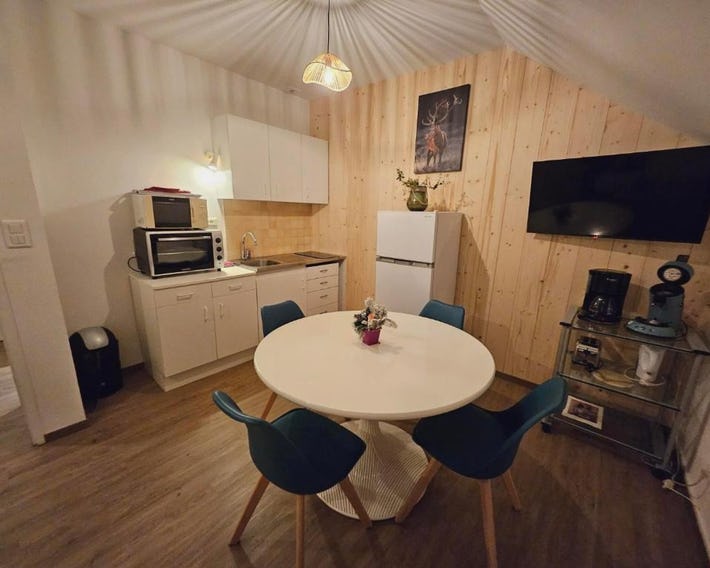 Gite Eglantine 2 à 6 personnes avec SPA et salle de jeux dans la résidence
