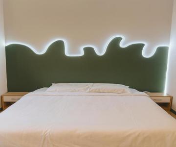 Chambre Privée verte - Maison Partagée