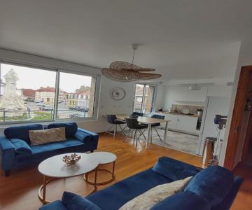 Duplex Le Voltaire à 900m de la plage de Malo Les Bains