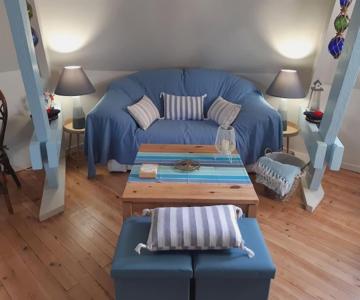 "Le Petit Marin", 2 ch, parking privé, 8 mn plage