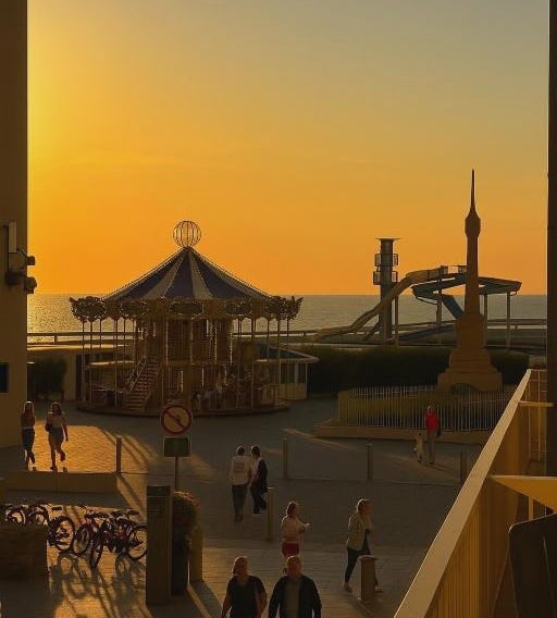 Eldorado, vue mer, terrasse, hypercentre Touquet