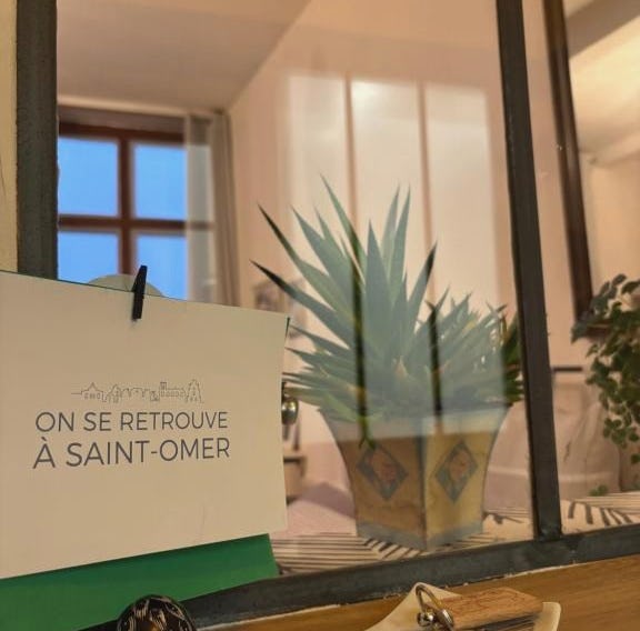 L'Omérade: Appartement de charme dans une maison audomaroise