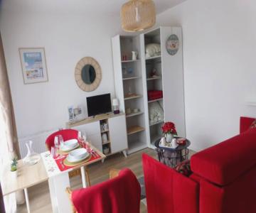 Studio Cosy neuf près de la mer,Balcon et Parking gratuit