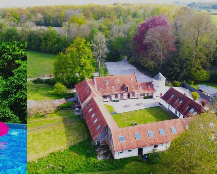 Piscine - Domaine de Wolphus - 15 min de la mer