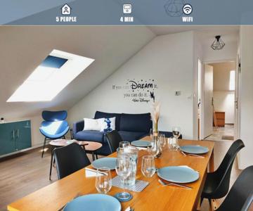 Akela - Appartement à 12mn De Disneyland Paris !