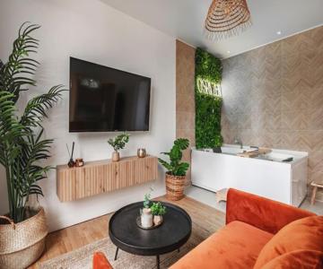 Appartement Spa : O'spa Zen Jacuzzi-sauna-terrasse